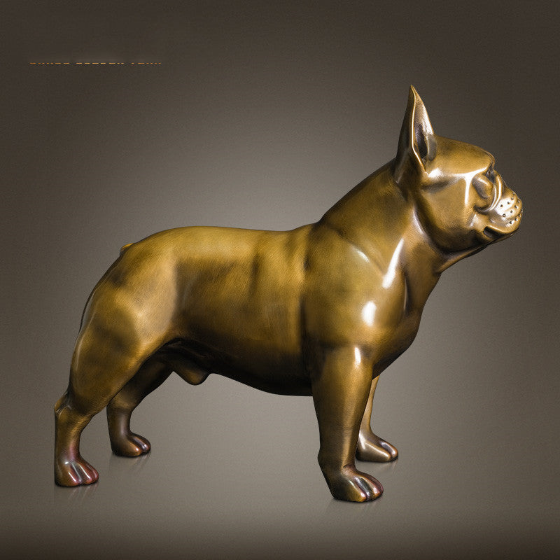 French Bulldog - Metal Sculpture