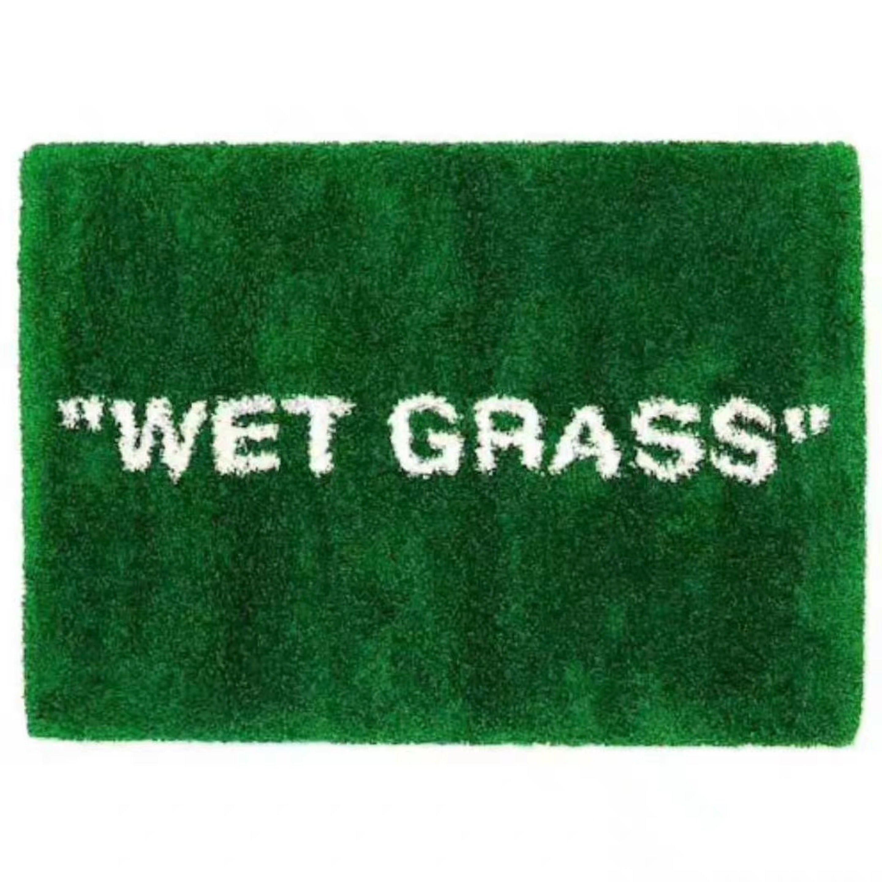 "WET GRASS” Carpet