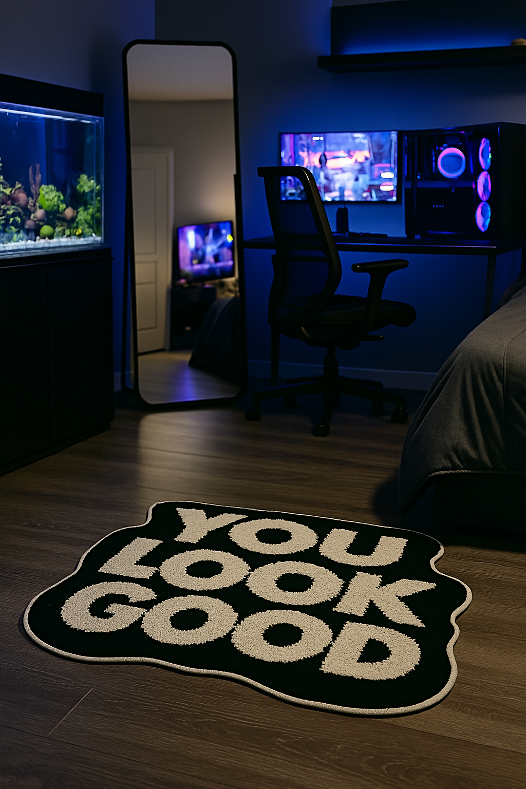 "You Look Good" Sofa Cushion