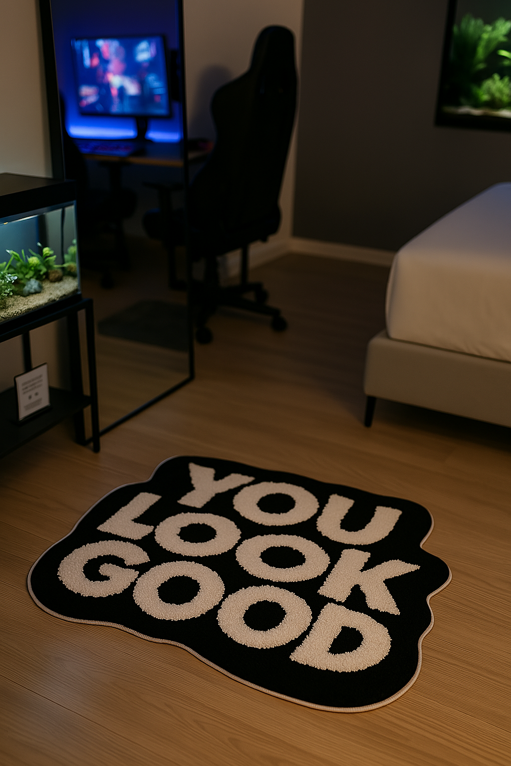 "You Look Good" Sofa Cushion