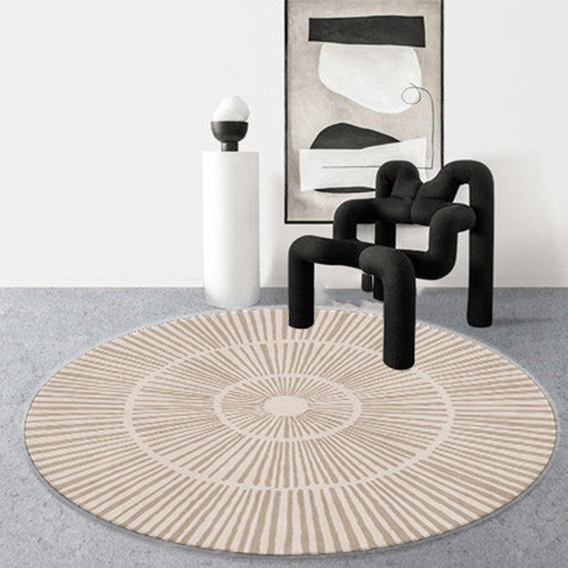 Tapis de salon de style nordique Table basse