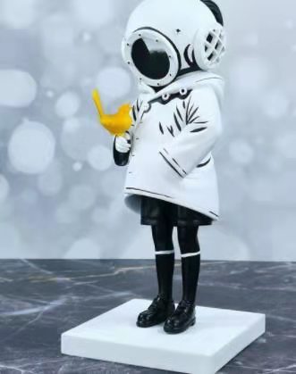 Diver Girl Sculpture