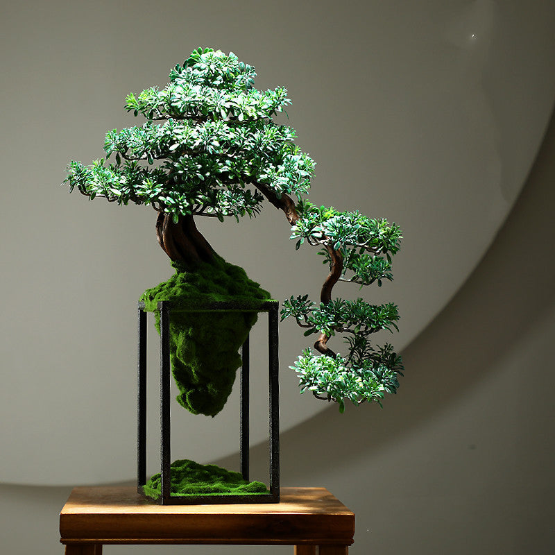 Plante artificielle de salon Bonsaï Artisanat d'intérieur