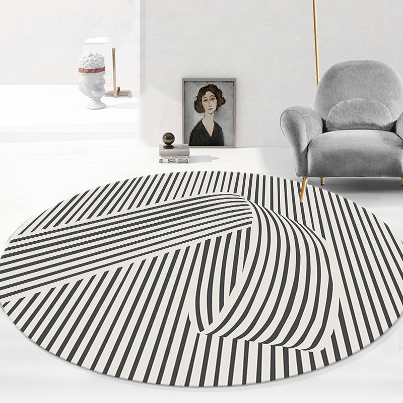 Tapis de salon de style nordique Table basse