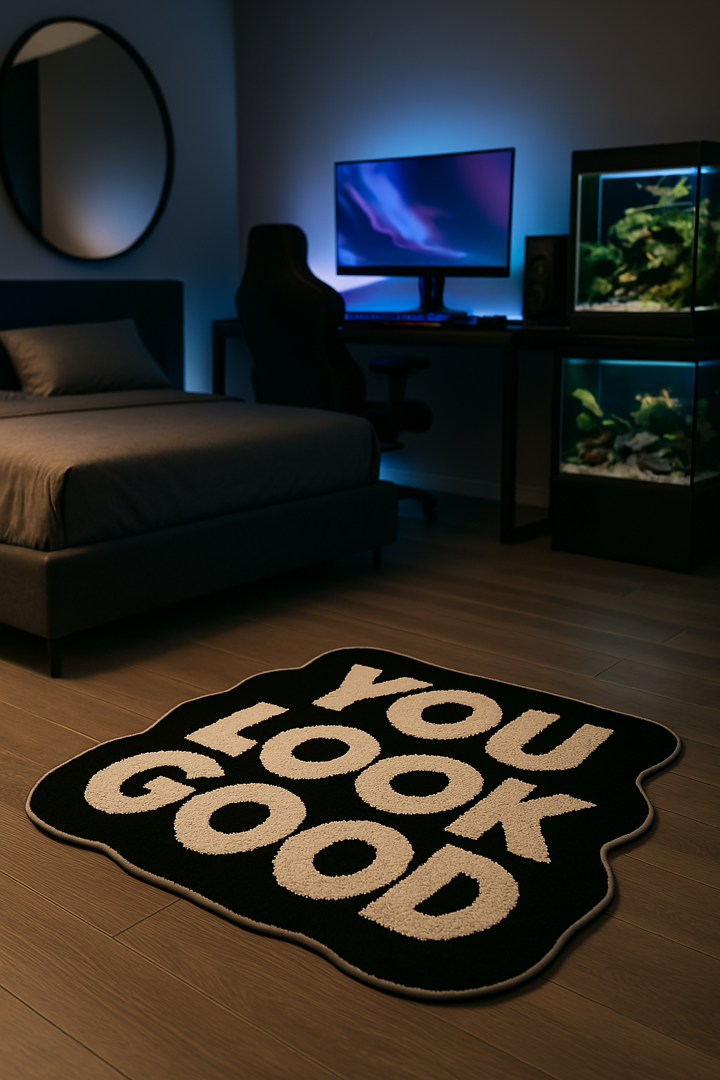 "You Look Good" Sofa Cushion
