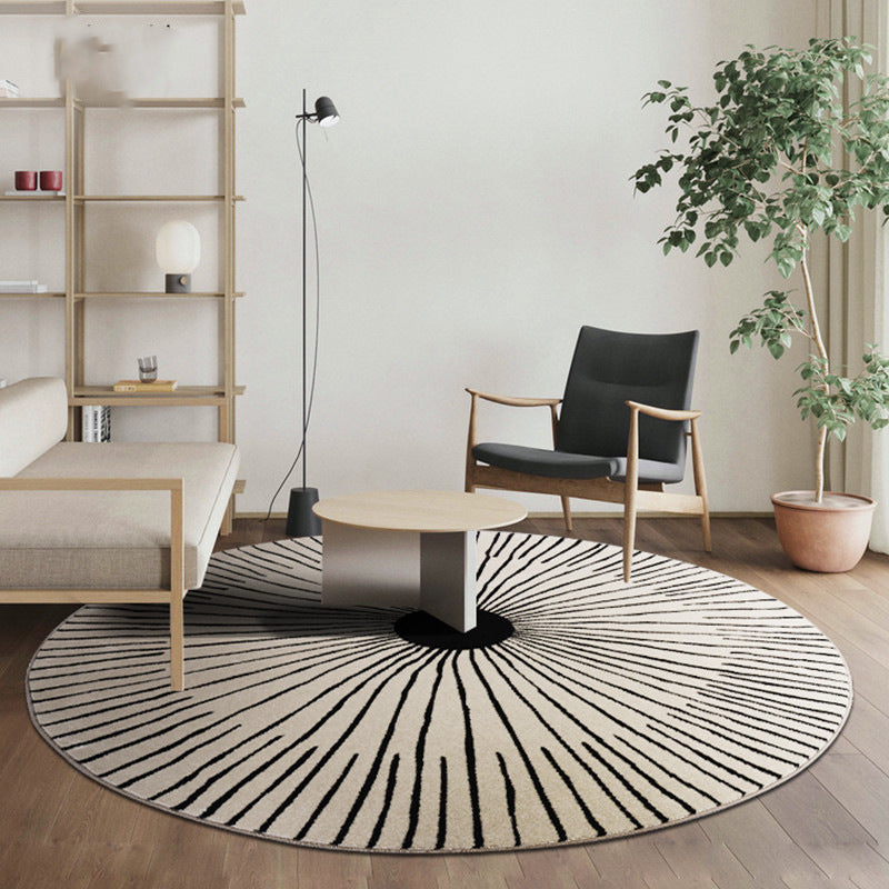 Tapis de salon de style nordique Table basse