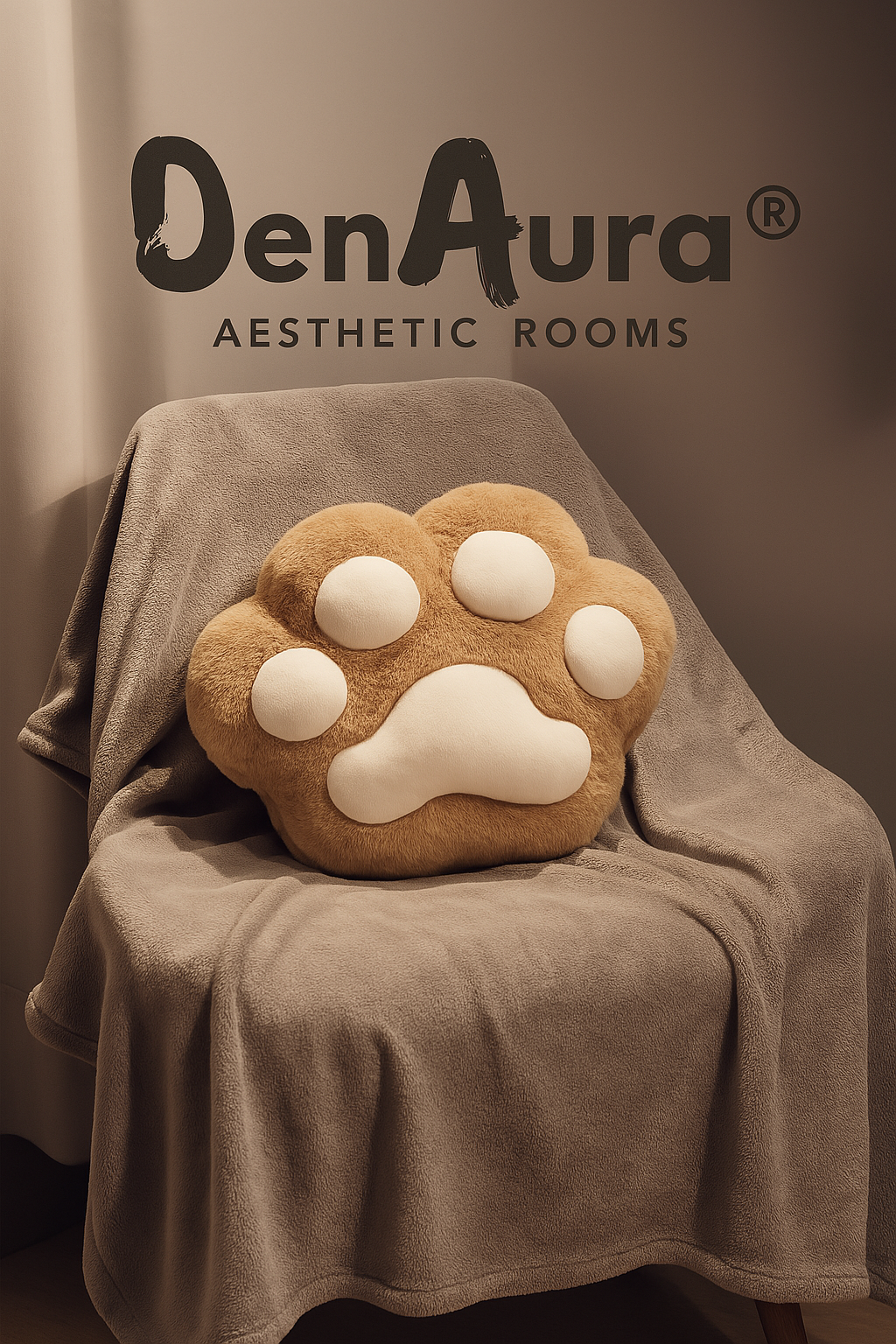 Coussin de voiture en forme de patte de chat, couette, appareil de sieste de bureau à double usage