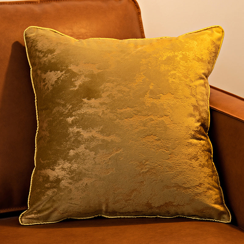 Lightweight Velvet Solid Colour Cushion Bedside Backrest