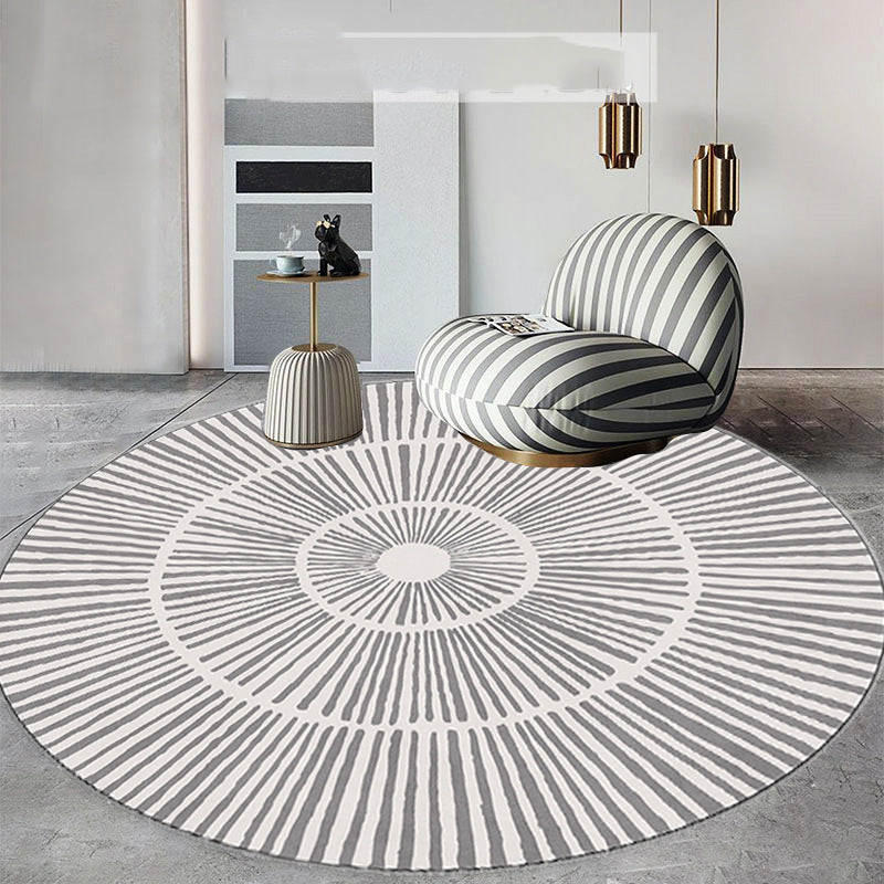 Tapis de salon de style nordique Table basse