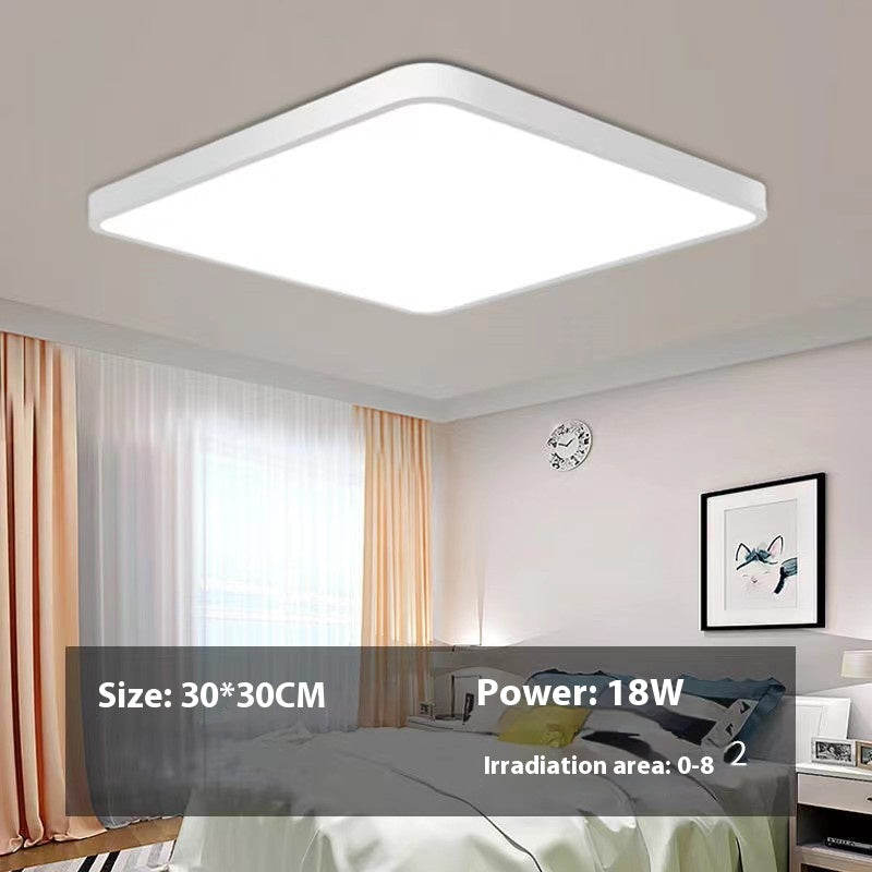 Led Ceiling Light Rectangular Lamp In The Living Room Simple Office Room Light Male Light Dining Room And Study Room