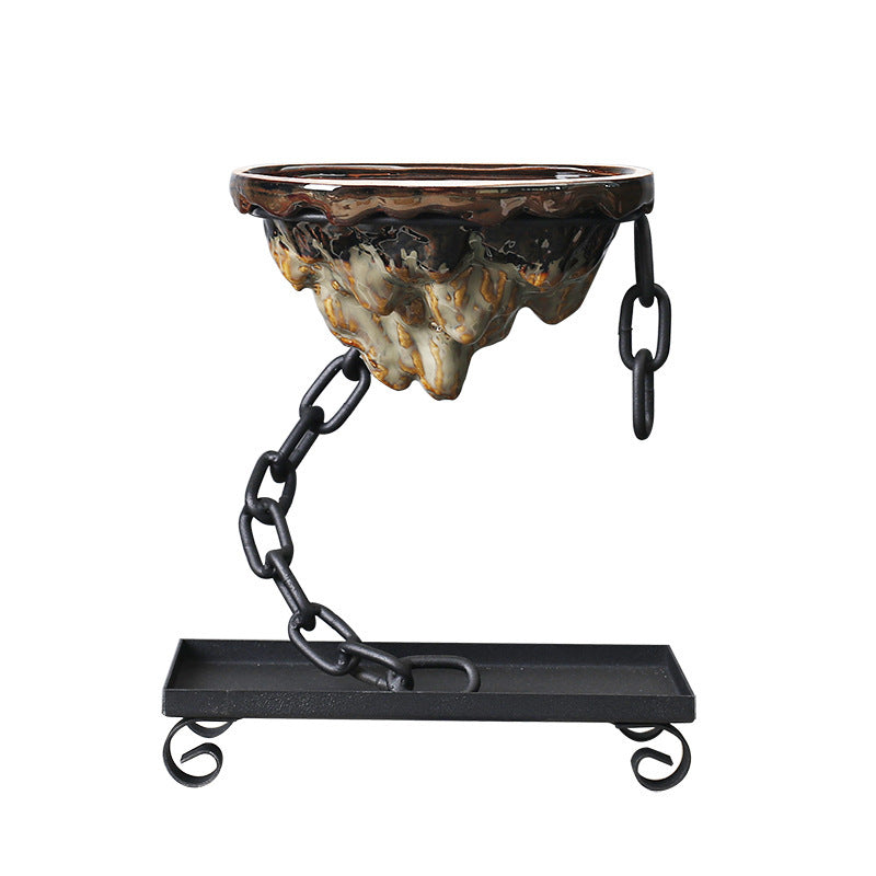 Iron Chain Suspension Living Room Decoration