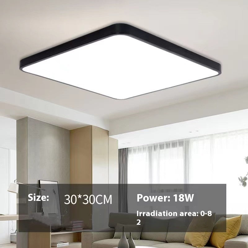 Led Ceiling Light Rectangular Lamp In The Living Room Simple Office Room Light Male Light Dining Room And Study Room