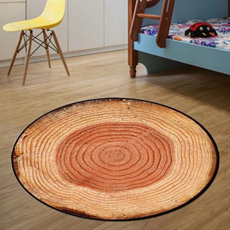 Cartoon Round Rug Living Room Yoga Mat